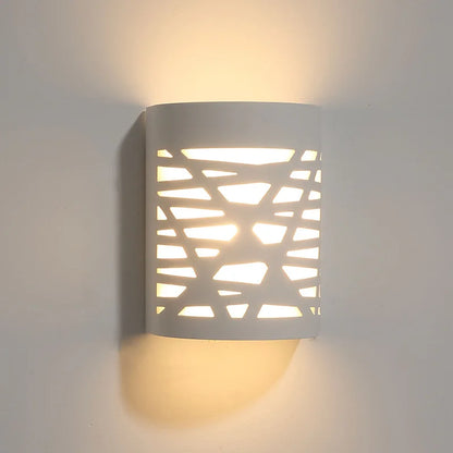 DecorBites™ Gypsum Wall Lamp 5W LED Sconces Indoor Lighting for Living Room & Bedroom