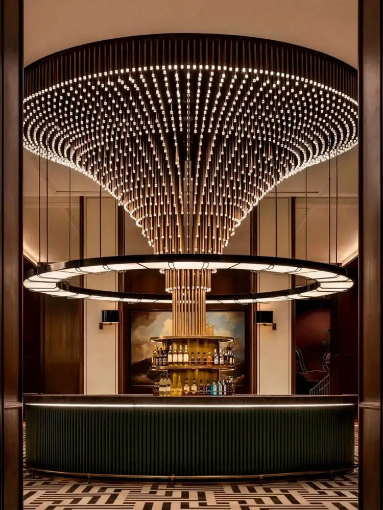 Gold Elegant Dining Chandelier