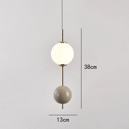 DecorBites™ Glass Ball LED Pendant Light for Living Dining Bedroom