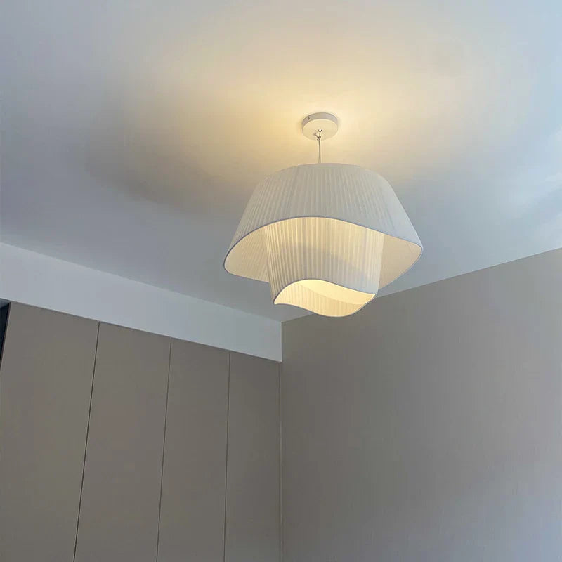 Decorbites™ Sahne Wind Fabric LED Hängelampe - Vintage Nordisch Minimalistisches Wohnraumdekoration