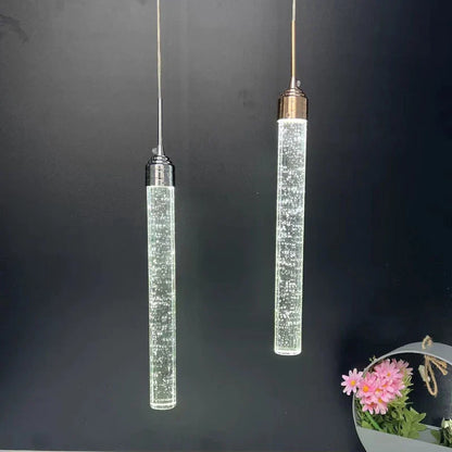 DecorBites™ Crystal LED Pendant Light for Dining Room, Living Room, and Bedroom