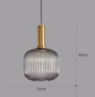 Decorbites™ Glas Farbige LED Anhänger Licht Kronleuchter für Heim Wohn- und Esszimmer Dekoration