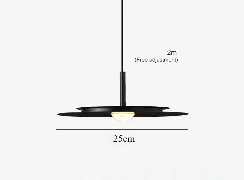 Decorbites™ Fliegende Untertasse LED-Kronleuchter: Nordisch Modern Dekorative Beleuchtungslampe für Küche und Schlafzimmer