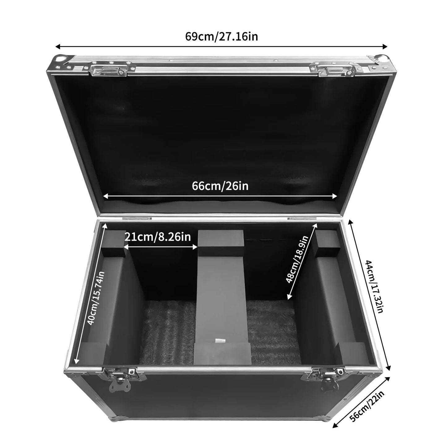 Decorbites™ G-Tour Style Case für 2 230W Beam Gobo Trigeminal Moving Head Light
