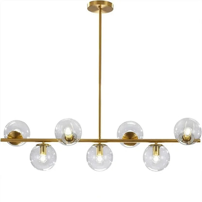 Decorbites™ Glas-Kugel-Hängeleuchter: Moderne LED-Deckenleuchte, nordischer Stil für die Hausbeleuchtung