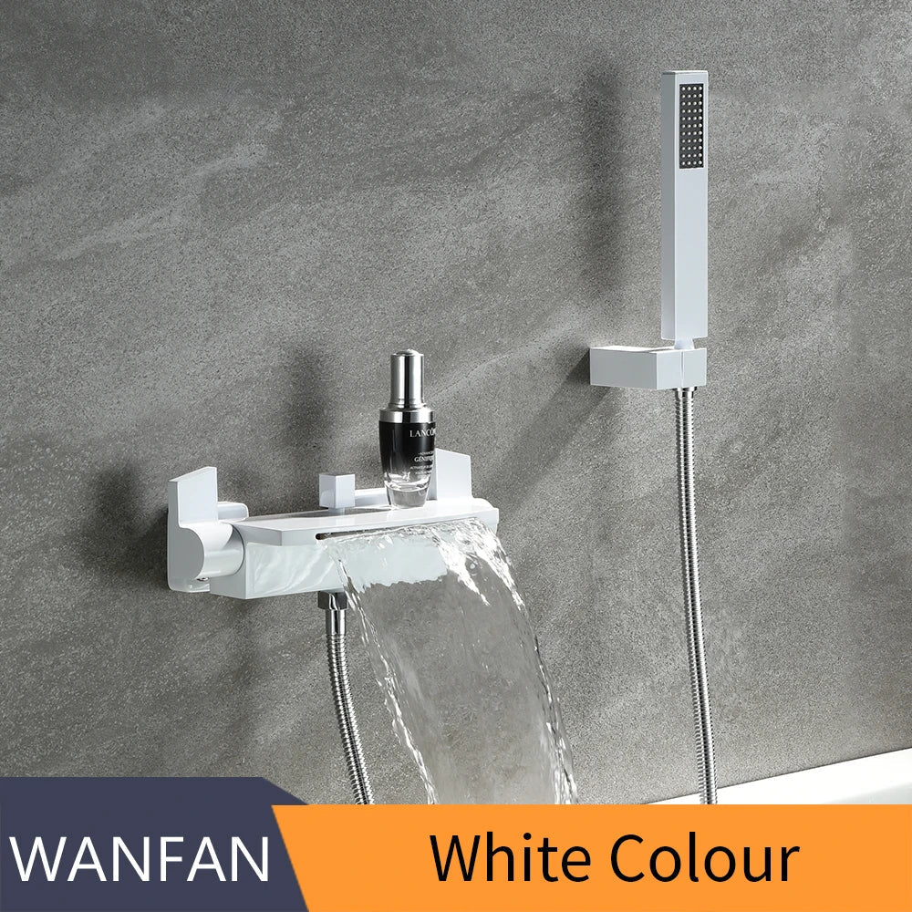 Gold Wall Bathtub Faucet