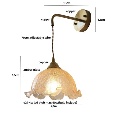 Decorbites™ Glas-Schale LED-Wandleuchten: Modernes, farbenfrohes, nordisches Design