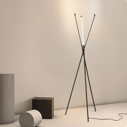 Decorbites™ Knox Stativ Stehlampe: Nordisches Design für Zuhause, Schlafzimmer, Wohnzimmer & Salon