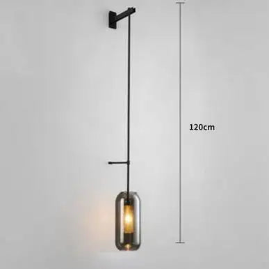 Gold Industrial Wall Sconce