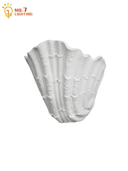 Decorbites™ Gips-Schalen-LED-Wandleuchte – Französisches Design Mittelalterliche Wabi-Sabi-Kunst Schlafzimmer-Dekoration