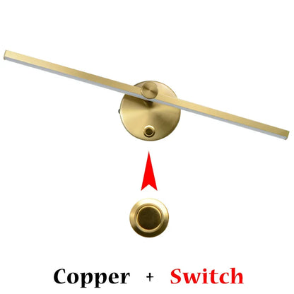 DecorBites™ Linear LED Wall Lamp with Switch, 300° Rotation, 41CM, Nordic Minimalist Design
