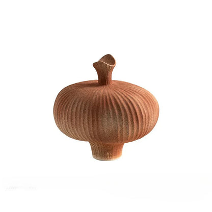 Decorbites™ Geometrische Abstrakte Keramik Blumentopf Flasche - Handgefertigte Heimdekoration Keramik