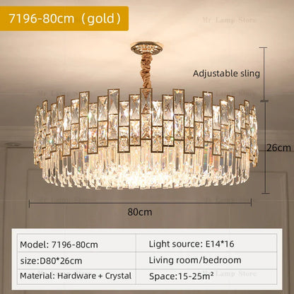 Decorbites™ Kristallleuchter: Postmoderne Lichtluxus für Wohnzimmer, Schlafzimmer, Küche.