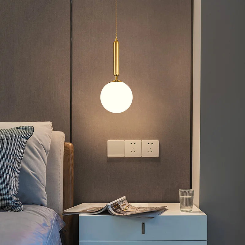 Decorbites™ Glas-Kugeln-LED-Kronleuchter – Minimalistisches nordisches Kunstwerk für Zuhause, Restaurant, Bar und Schlafzimmer