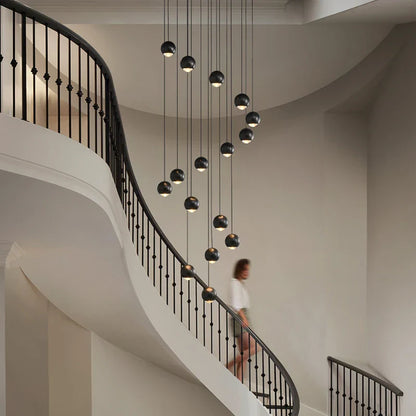 Decorbites™ Globuslinse Metall-Kronleuchter für Wohnzimmer Küche Schlafzimmer Café Treppenhaus Villa