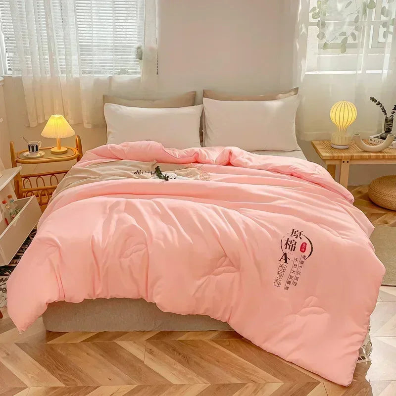 Decorbites™ Baumwoll-Soja-Faser-Füllung Steppdecke Komfortdecke Decke – Ganzjährig Luxus-Bettwäsche