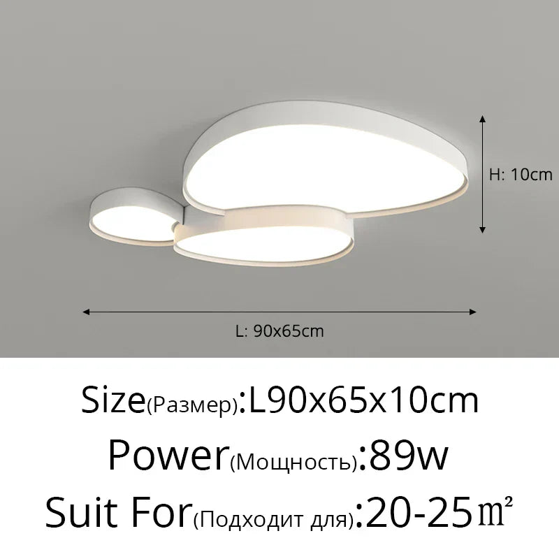 Decorbites™ Deckenleuchten: Modernes & einfaches Einbauleuchte LED-Lampe für Wohnzimmer, Schlafzimmer, Arbeitszimmer