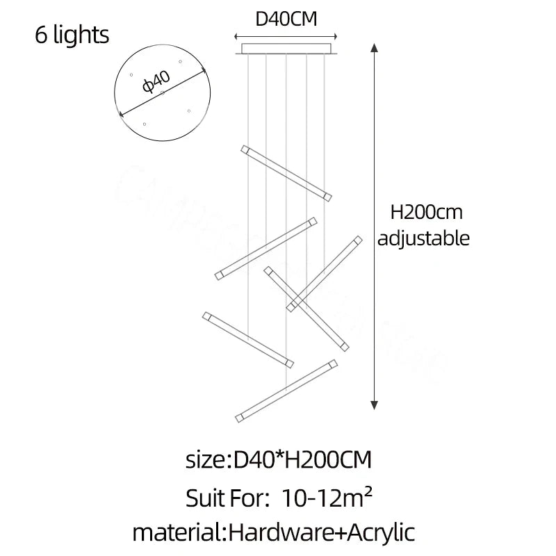Crystal Modern LED Chandelier