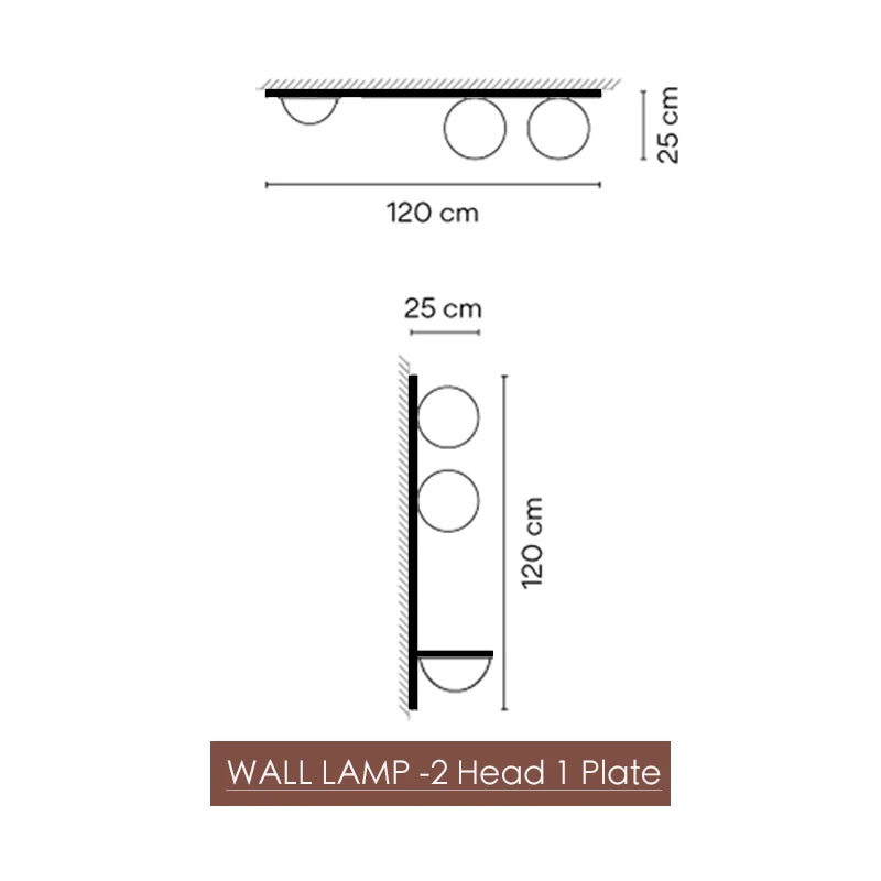 Nordic Plant Wall Lights