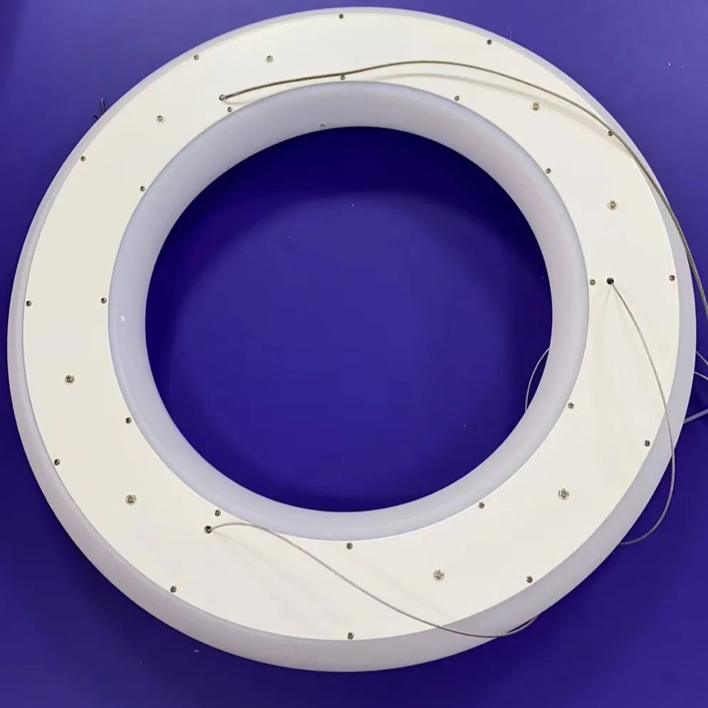 Decorbites™ Wolken-Hängeleuchte: Nordisch-minimalistischer Donut-Kronleuchter für Wohnzimmer & Kinderzimmer