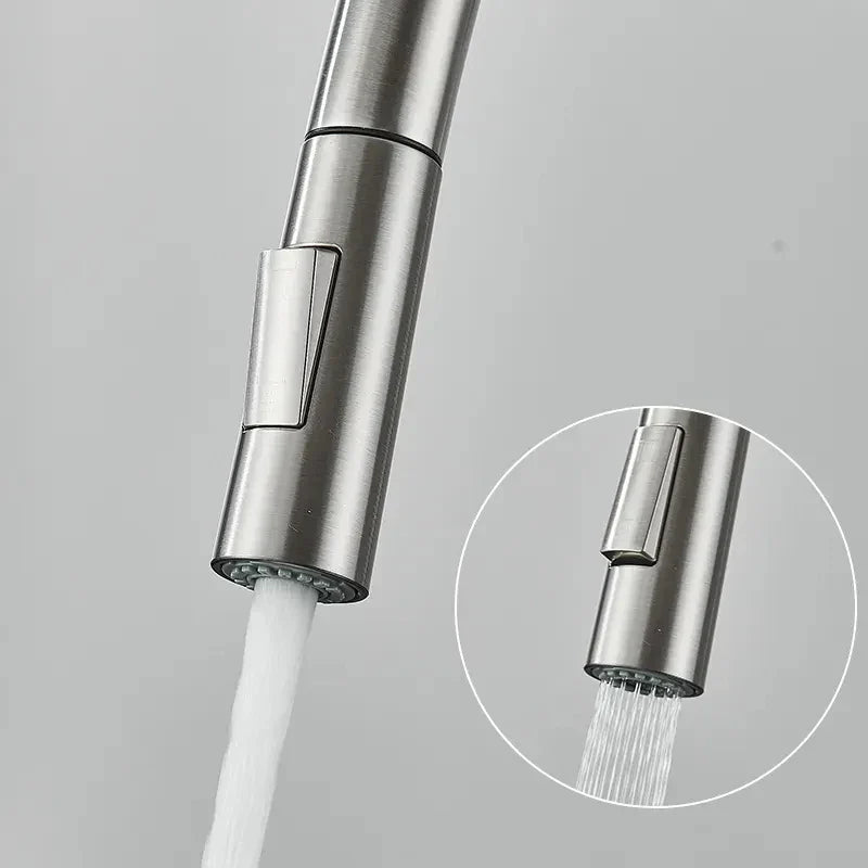 Decorbites™ Küchenarmatur-Duschkopf | Dual-Funktionsstrahl-Ersatzkopf | Chrom-Finish
