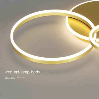 Decorbites™ LED-Deckenleuchter-Ringe Pendelleuchte - Minimalistische Heimbeleuchtung