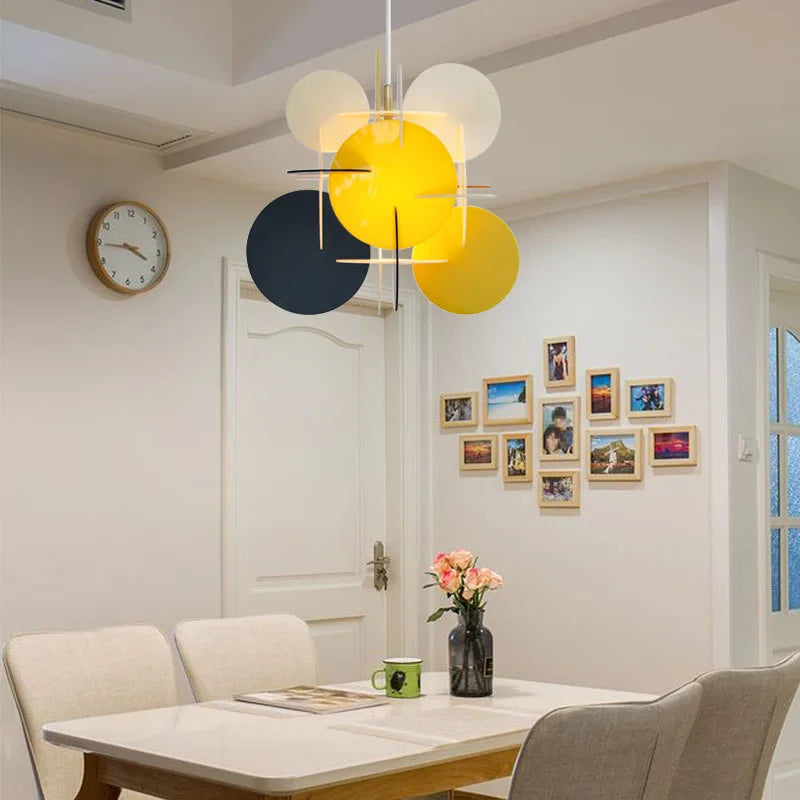 Decorbites™ LED-Akryl-Hängeleuchten: Nordisch kreativer Spleiß, Bunt für Wohnzimmer & Kinderzimmer