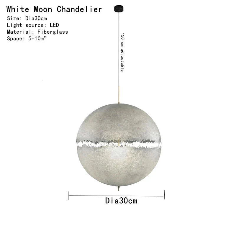 Decorbites™ Designer-Mondanhänger-Leuchter Hochwertige LED-Beleuchtung für Wohnzimmer und Schlafzimmer