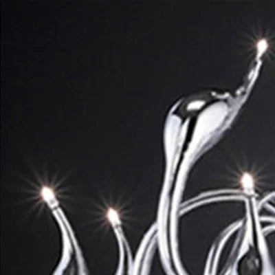 Decorbites™ Eisen-Schwan-Hängeleuchte | Nordische LED-Kronleuchter für die Hausdekoration