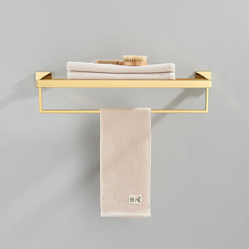 Decorbites™ Wandmontage-Handtuchhalter aus Edelstahl 304 Badezimmer-Zubehör