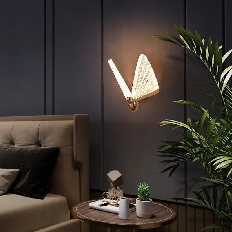 Modern Butterfly Wall Sconce