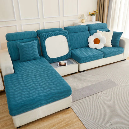 Decorbites™ Jacquard-Sofasitzbezug Möbel-Schutz Überzug dehnbar waschbar Schoner