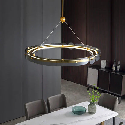 Decorbites™ Rundring-LED-Kronleuchter: Moderne Beleuchtung für Wohnzimmer, Schlafzimmer, Esszimmer