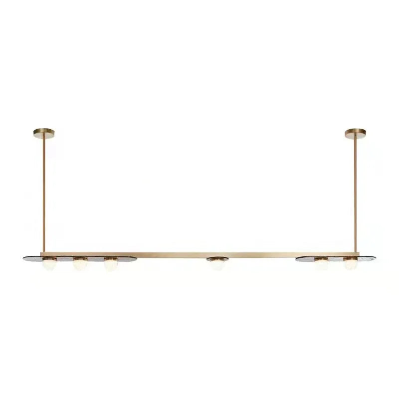 Decorbites™ Graue Glas-LED-Kronleuchter: Moderne Art-Deco-Beleuchtung für Esszimmer, Küche und Salon