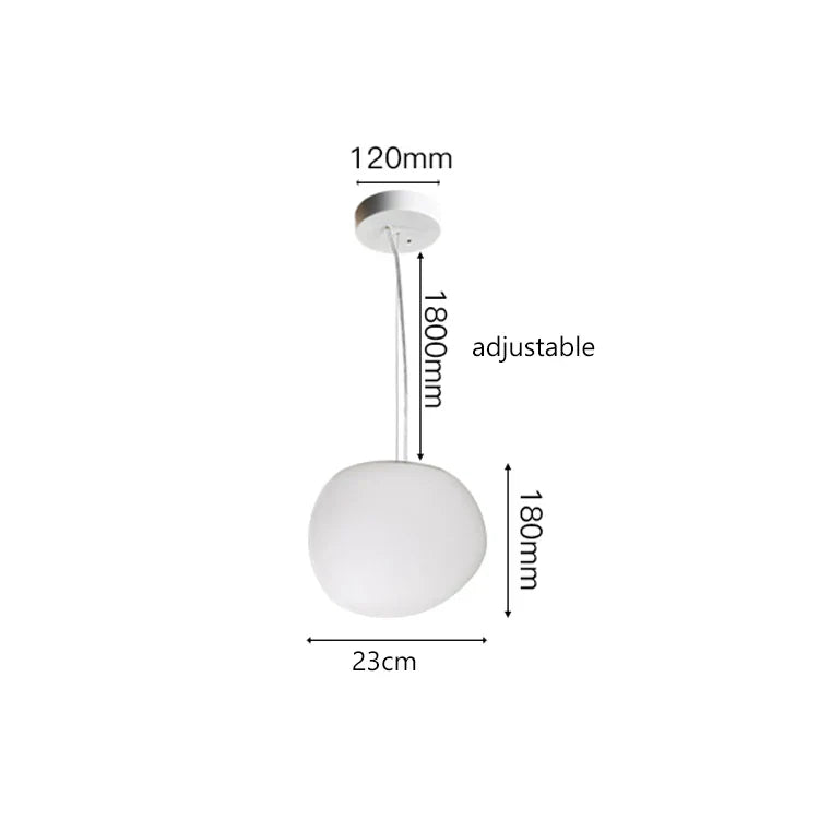 Decorbites™ Pflasterstein-Glas-LED-Hängeleuchten für Villa Hotel Loft Treppenlampe