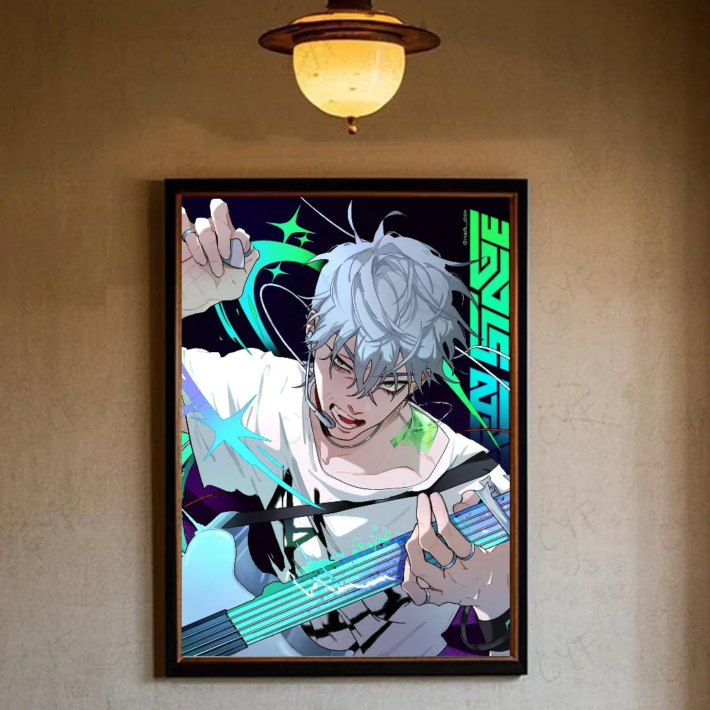 Alien Stage Anime Ivan Till Anime Poster Waterproof Wall Art High Quality Print Posters For Living Bedroom Retro Room Decor Gift