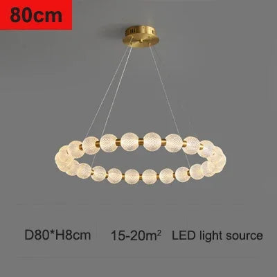 Decorbites™ Glasball-LED-Deckenleuchter: Moderne Pendelleuchte für Wohnzimmer und Schlafzimmer