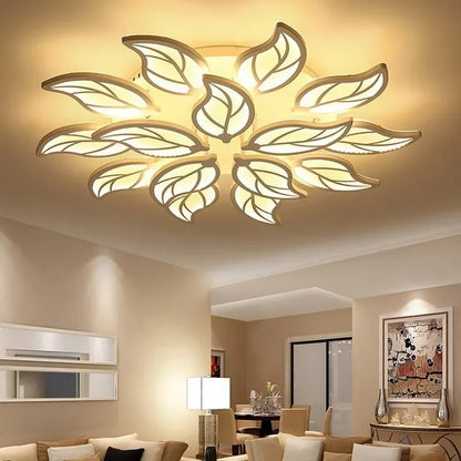 Decorbites™ Blatt-LED-Deckenleuchte für Arbeitszimmer, Schlafzimmer, Wohnzimmer, Hotelbeleuchtung