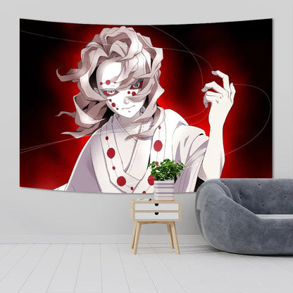DecorBites™ Demons Slayer Anime Cloth Wall Tapestry Room Decor
