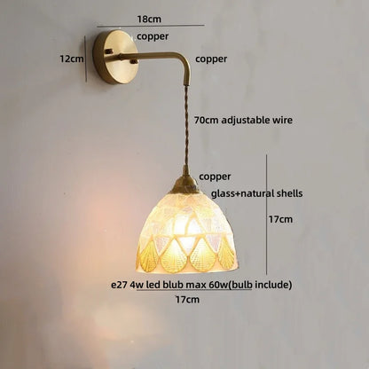 Decorbites™ Glas-Schale LED-Wandleuchten: Modernes, farbenfrohes, nordisches Design