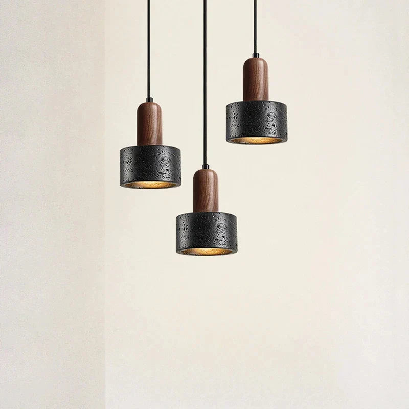 Decorbites™ Creme Nordische Kleine Pendelleuchte für modernes Wabi-Sabi-Schlafzimmer-Dekor