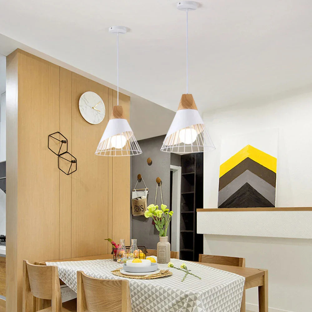 Decorbites™ Industrielle Pendelleuchte Modern Vintage Retro Loft Hängelampe Nordisches Design