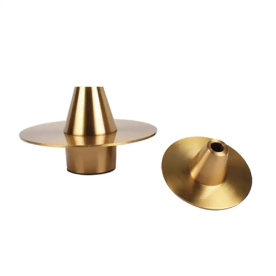 Decorbites™ Goldene Geometrische Metallhandwerk Blumentopf UFO Heimdekoration