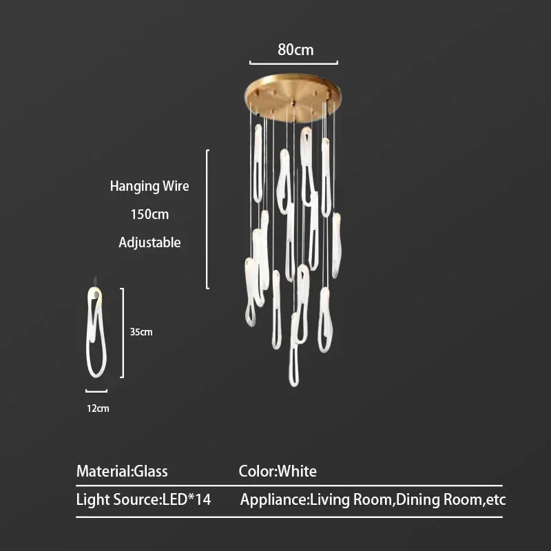 Decorbites™ LED-Hängeleuchter für Wohn- und Esszimmer Luxus-Leuchtenarmatur