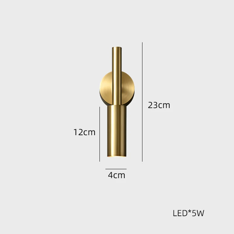 Decorbites™ LED-Wandleuchte dimmbar 3 Farbtemperaturen drehbar für Schlafzimmer-Leselicht