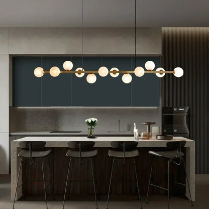 Decorbites™ Glas-Kugeln-LED-Hängeleuchten für Zuhause Esszimmer Kücheninsel Kronleuchter