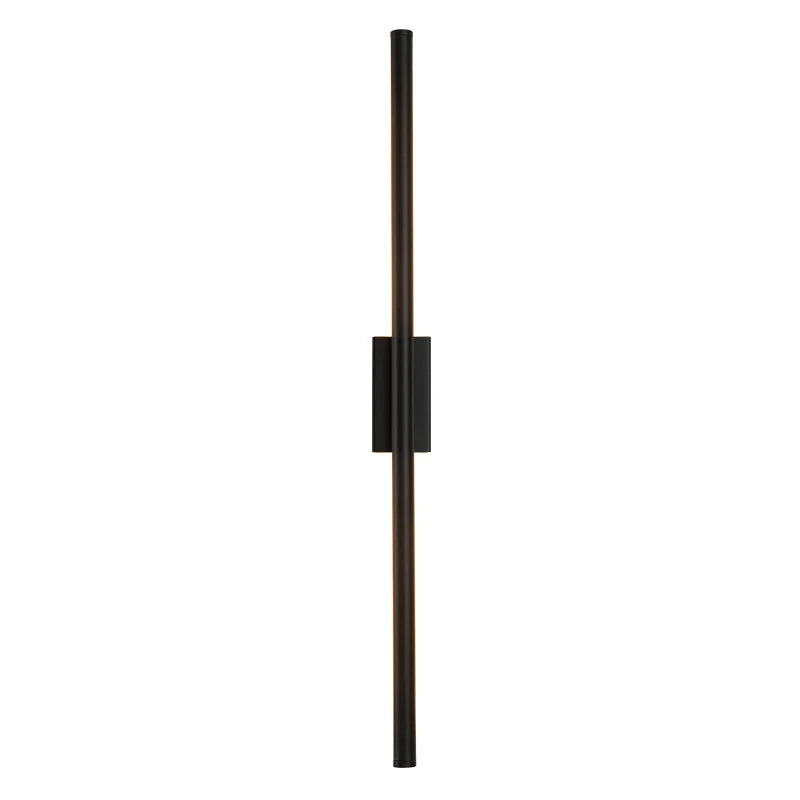 Decorbites™ Lineares Rohr-LED-Wandleuchte Oben-Unten-Licht Schwarz-Gold Wandlampe