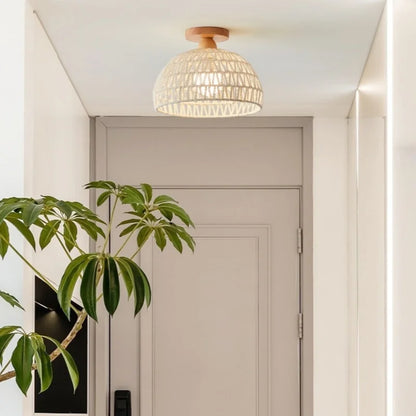 Decorbites™ LED Flechtwerk-Holz-Deckenleuchten Moderner Stil Flur Nordische Leuchte