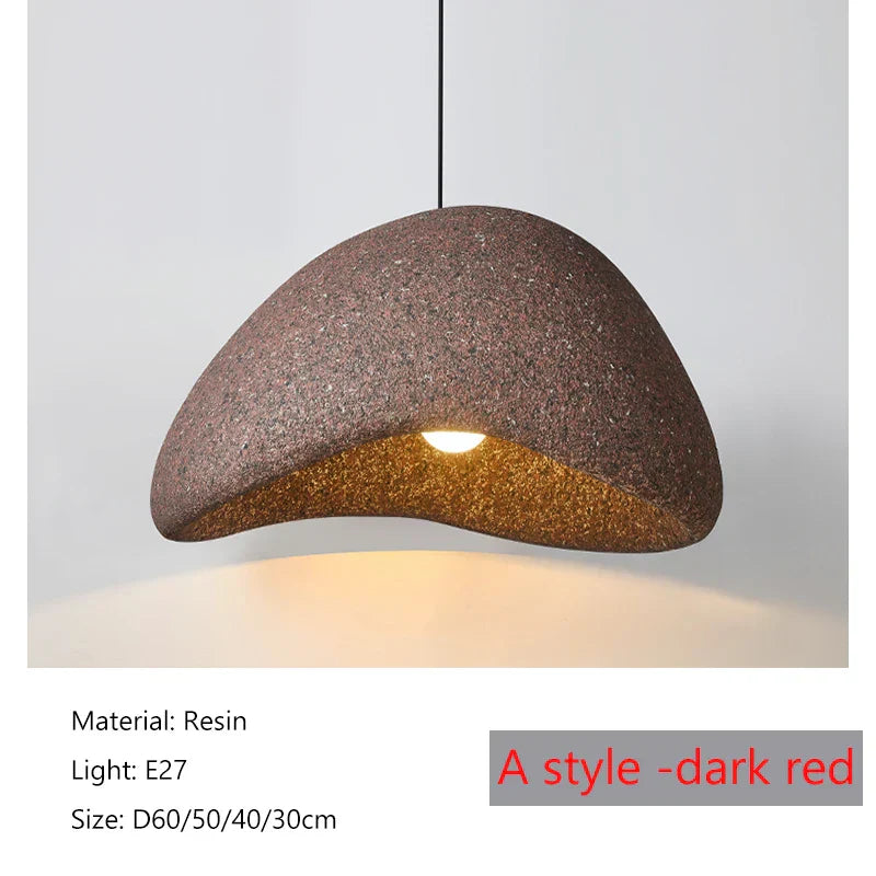 Decorbites™ Japanisches Wabi-Sabi LED-Hängeleuchte Moderne Einfache Wohnzimmer-Schlafzimmer-Kronleuchter