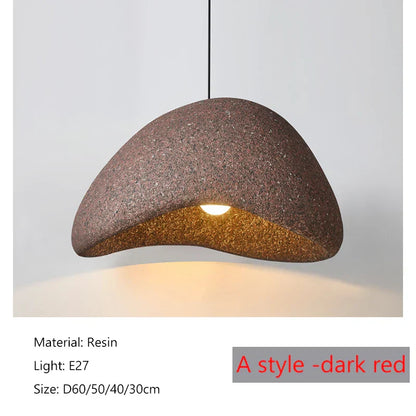 Decorbites™ Japanisches Wabi-Sabi LED-Hängeleuchte Moderne Einfache Wohnzimmer-Schlafzimmer-Kronleuchter
